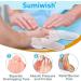 Sumiwish Hallux Toe Separator - 8x Gel Toe Separator & Silicone Stretcher for Bunion Relief - Unisex Solution for Comfort - Buy Online on GoSupps.com