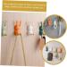 Alipis 12 STK Caricature Toothbrush & Razor Holder Hooks - Wall-Mounted ABS Connectors for Bathroom Organization - Buy Online on GoSupps.com