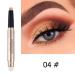 Lucoss Double-Sided Eyeshadow Pencil - Shimmering & Matte Eyeliner Stick | Perfect Gift for Girls & Women - Buy Online on GoSupps.com