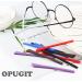 8 Pairs Anti-Slip Silicone Coatings for Glasses - Slipproof Hinge Repair Parts & Accessories for Metal Thin Sunglasses - Black/Purple - Buy Online on GoSupps.com