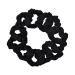 12 Pack Small Scrunchies Cotton Hair Scrunchy (Black)