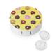 I Love Delicious Donuts Round Case For Contact Lens Kit Storage Box with Mirror Printed