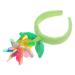 FOMIYES Windmill Grass Headband Elastic Headband Cloth Headband Hair Hoop Party Headband Head Bands Head Bandana Spa Headband for Washing Face Embellished Headbands for Women Fabric