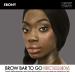 Gerard Cosmetics Brow Bar to Go - Fuller & Defined Eyebrows, Seamless Application - Medium to Ebony - 0.15 oz - Buy Online on GoSupps.com
