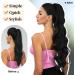 RPAEOY Ponytail Hair Hairpieces for Women 60 CM Drawstring Clip in Hair Extension Fluffy Curly Natural Synthetic Hair Fiber Wigs Replacement Wigs for Cosplay Daily Use Party Wear (Black) - Buy Online on GoSupps.com