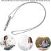 Buy Meditation Necklace - Stainless Steel Breathing Necklace for Anxiety Relief | Unisex Relaxation Jewelry - Buy Online on GoSupps.com
