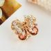 Ruihfas Fashion 4Pcs Crystal Rhinestone Butterfly Hair Clips for Women/Girls - Set of 4 Grippers | 1.26 & 1.10 inch - Buy Online on GoSupps.com