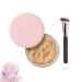 Allauraa Beautyy Pink Setting Powder Allauraa Beautyy Blurringg Powder Pink Setting Loose Face Powder Waterproof Setting Powder Matte Flawless Finish All Skin (5# One size) 5# 28.35 g (Pack of 1)