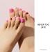Self-Adhesive Nail Film - 32 Toothed Gel Nail Wraps | UV Hardening | Perfect Gifts for Women & Girls - Buy Online on GoSupps.com
