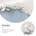 Jakawin Rhinestone Bride Wedding Hair Pins - Pack of 3 Silver Crystal Hair Accessories for Women and Girls | HP178 - Buy Online on GoSupps.com