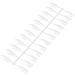Nail Accessories Plastic Easy To Color Nail Art Polish Display Tips for Manicure Store for Nail Salon for Home for Manicure(Long tip 240 pieces) - Buy Online on GoSupps.com