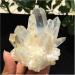 Crystal Rough Natural Crystal Rough 200g-350g Rare Beautiful White Flame Aura Quartz Crystal Cluster Specimen Home Decoration - Buy Online on GoSupps.com