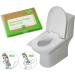 Flushable Seat Covers Comfortable Portable Toilet Paper Seats - Lightweight Paper Toilet Liners Flushable Wood Pulp Paper for Bars Hospitals Hotels Train Stations Ibuger - Buy Online on GoSupps.com