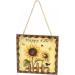Zerodeko 3pcs Thanksgiving Wall Decorations Wood Decor Sunflowers Door Sign Thanksgiving Welcome Sign Hangers to Decorate Fall Harvest Decoration Thanksgiving Door Sign Plaque Wooden Bamboo - Buy Online on GoSupps.com