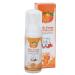 Children's foam toothpaste 60 ml aromatic calcium tooth whitening fresh breath foam toothpaste for children electric toothbrush (orange) 2 pieces 4