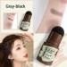 Grey Black Eyebrow Stamp Shaping Kit - Waterproof One Step Brow Stamp Stencil Set with 6 Reusable Stencils - Buy Online on GoSupps.com
