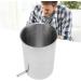 Tyenaza Stainless Steel Inlet Bucket 1000ml | Durable 304 Stainless Steel | Large Capacity Water-Damp Cleaning Tool - Buy Online on GoSupps.com