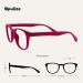 Opulize Round Reading Glasses with Pink Frame | Spring Hinges | Scratch Resistant | +2.00 Magnification - Buy Online on GoSupps.com