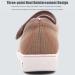 STABLLP Diabetic Orthopedic Shoes for Men and Women - Plantar Fasciitis Relief, Adjustable Footwear for Elderly, Edema, Arthritis - Beige (Size 39) - Buy Online on GoSupps.com