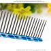 Meetory Stainless Steel Pet Comb | Dog Grooming Comb with Rounded Teeth for Large, Medium, Small Dogs & Cats - 16cm - Buy Online on GoSupps.com