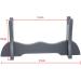 Eforlife 8 Mini Samurai Sword Stand - Black Wood Wakizashi Tanto Blade Holder - Buy Online on GoSupps.com