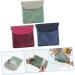 OHPHCALL 9 Pcs Sanitary Napkin Storage Bag | Compact Tampon Holder | Pu Period Pouch | High Capacity & Daily Use | Assorted Colors | 1 Count - Buy Online on GoSupps.com