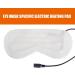 Heated Eye Pad - Electric Heated Eye Patch Comfortable Eye Pad | Temperature Control Eye Pad and Sleeping Accessories for Men Women green - Buy Online on GoSupps.com