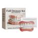 Premium Dentures Silicone Reline Denture Set Upper and Lower Denture Reline Kit (1 Set)