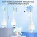 6 Pack Blue Replacement Heads for Philips Sonicare E-Series Electric Toothbrush - Buy Online on GoSupps.com