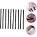 FOMIYES 100pcs Disposable Eyeliner Applicator Black Fiber Brush Practical Sticks Head Eye Makeup Stickblack - Buy Online on GoSupps.com
