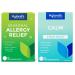 Bundle of Hyland's Naturals Indoor & Outdoor Non Drowsy Seasonal Allergy Relief Pills 60 CT + Calm Tablets Stress Relief Supplement Natural Relief of Anxiousness Nervousness & Irritability 50 CT
