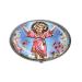 Jesus Christ Catholic MedalDivine Child Jesus Religious Christian Art Photo Glass Art Photo Pill Box - Charm Pill Box - Glass Candy Box