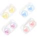 Solustre 12-Piece Contact Lens Organizer & Makeup Container Set | Compact Cosmetic Lens Etui with Small Mirror - Buy Online on GoSupps.com
