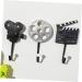 Alipis 3pcs Door Hooks Wall Hooks Wall Rack Door Rack Robe Hanger Coat Hanger Classic Ledge medium Picture 1 - Buy Online on GoSupps.com