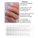 Buy Semi Cured Gel Nail Strips - 20pcs French Tip Gel Stickers | Easy UV Application & Removal - Buy Online on GoSupps.com