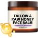 Lightening Face Cream Honey | 60g Natural Organic Illuminating Balm Non Greasy for Dry Skin and Young Men Use Travel Elderly Home & Body - Buy Online on GoSupps.com