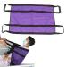 Elderly Positioning Bed Pad Patient Transfer Sheet with Padded Hand Straps 37.2''X 26'' and 90kg Load Lightweight Cotton Canvas and Mesh Cloth Fabric for Elderly Disabled Bedridden