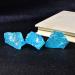 Natural Crystal Raw Stone Electroplate Quartz Specimens Rough Collectibles Raw Gemstone Fish Tank Decoration Gift Home Goods (Color : Blue Size : 1PC) 1PC Blue
