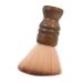 Hair Cutting Brush Bristle Brush Beard Cleaning Brush Broken Hair Brush Barber Tool Wooden Handle Brush