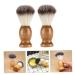 Minkissy 2-in-1 Stainless Steel Shaving Brush & Scrubber - Premium Beard Grooming Accessory for Men - Perfect Hair Removal Stencil & Tool - Buy Online on GoSupps.com