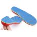 FRCOLOR Orthopedic Insoles for Leg Correction | Arch Support & Cushioning | Child Size | Blue 18x7x1 cm - Buy Online on GoSupps.com