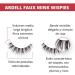 Ardell Faux Mink 815 Black Eyelashes - Long Lasting Glamour | 1 Count - Buy Online on GoSupps.com