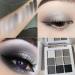 Go Ho Black Grey White Smokey Eyeshadow Palette - 9 Matte & Shimmer Shades for Waterproof Cool Daily Makeup | Prism Mirror Included - Buy Online on GoSupps.com