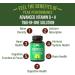 Peak Performance Advanced Vitamin D 5000 IU with Vitamin K 60 Veggie Pills - D3, K1, K2 (MK-4 & MK-7) Supplement - Buy Online on GoSupps.com