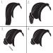 10PCS Spiral Hair Pins with Non-Scratch Ball Tips - DIY Hair Style Essential (Black) - Buy Online on GoSupps.com
