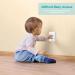 HiCanwn 50 Pack Outlet Covers Baby Proofing Plug Covers Child Proof Electrical Protector Safety Socket Covers Electric Outlet Pulg Covers for Baby Child White - Buy Online on GoSupps.com