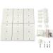 Magnetic Self-Closing Outlet Cover AOSITE 6 Pack Outlet Covers Baby Proofing Safety Wall Socket Covers Magnetic Power Plug Protectors Childproof Outlet Covers for Baby Safety  10 Pack Plug Covers - Buy Online on GoSupps.com