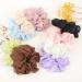 4 Pack Oversized Organza and Chiffon Scrunchies for Women and Girls - Summer Big Scrunchie Set - Buy Online on GoSupps.com