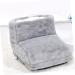 Inoomp Foot Matte Winter Shoes - USB Heated Plush Slippers & Foot Warmers for Ultimate Comfort | Soft Gray Heating Mat & Cushions for Office & Home - Buy Online on GoSupps.com