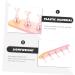 minkissy 1 Set Nail Practice Holder Nail Stands for Nail Painting Convenient Nail Display Magnetic Nail Racks Nail Art Decoration Training Nail Stands Nail Decor Press Nail Plastic Cosmetic - Buy Online on GoSupps.com